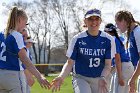 Softball vs JWU  Wheaton College Softball vs Johnson & Wales University. - Photo By: KEITH NORDSTROM : Wheaton, Softball, JWU